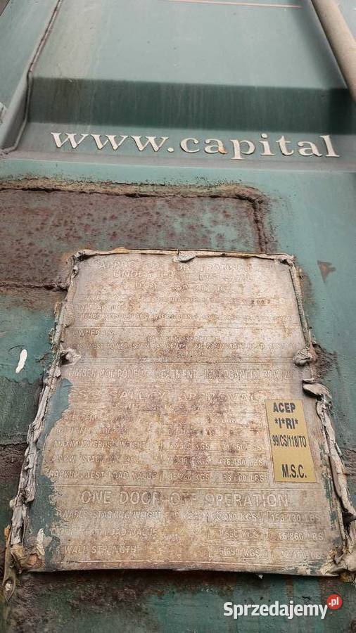 Kontener magazynowy 12m40HC uzywany