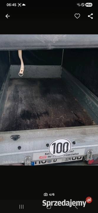 Przyczepka 750 Sosnowica