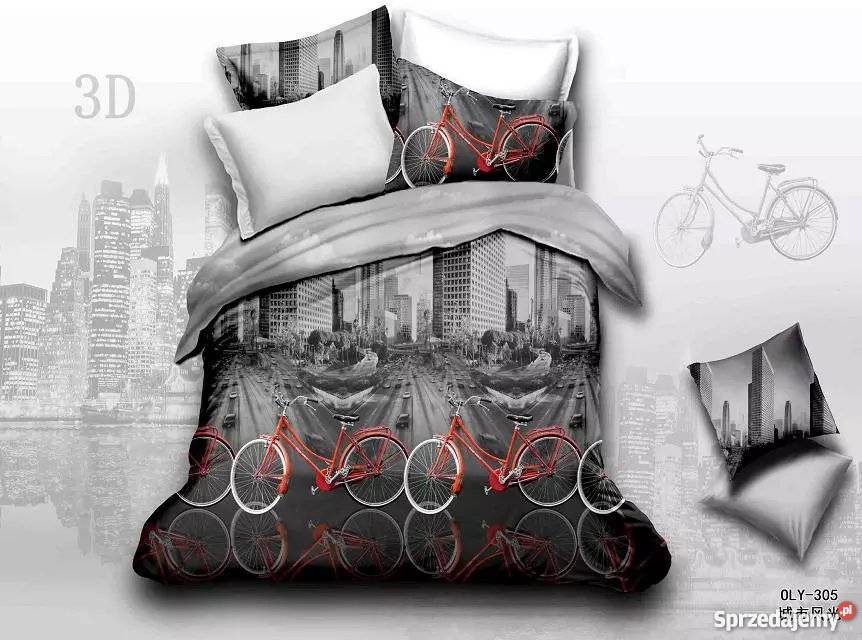 Pościel 3D z prześcieradłem 4 części