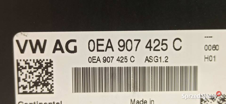 SKODA ENYAQ MODUŁ STEROWNIK SILNIKA 0EA907425C