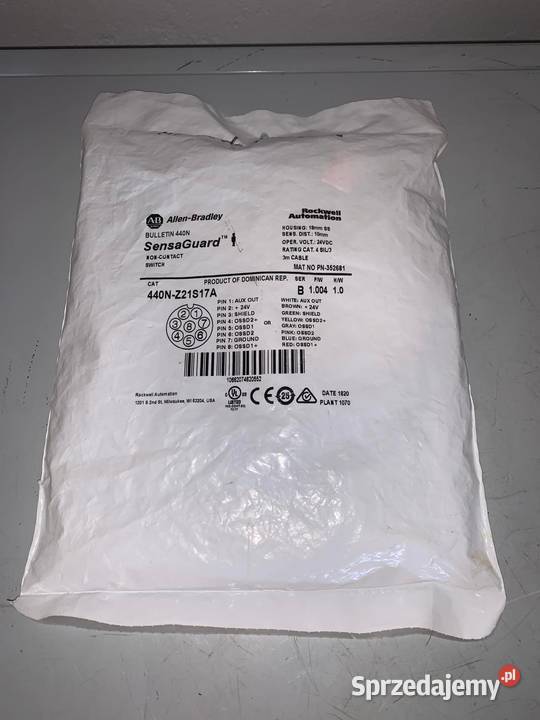Allen Bradley 440NZ21S17A Sensor mazowieckie Warszawa sprzedam