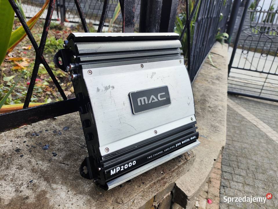 Wzmacniacz samochodowy 2 kanałowy Mac Audio MP