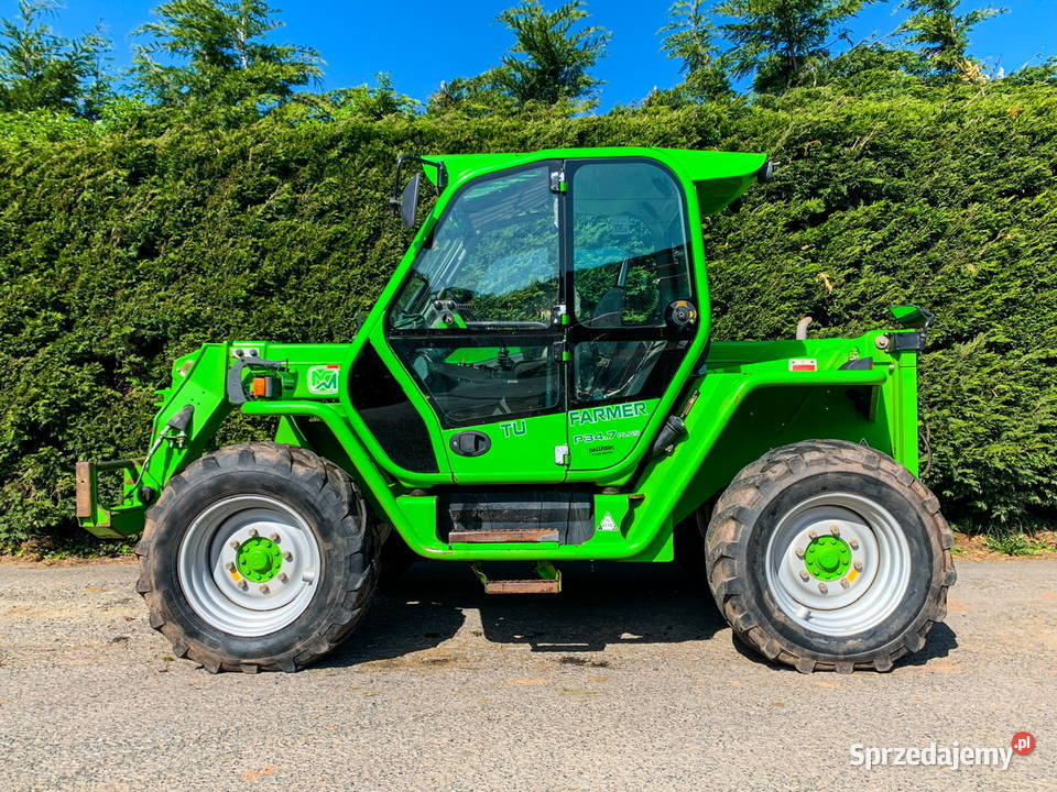 MERLO P347 P337 ATAK ZWOLNICA SKRZYNIA RAMIE WAŁ