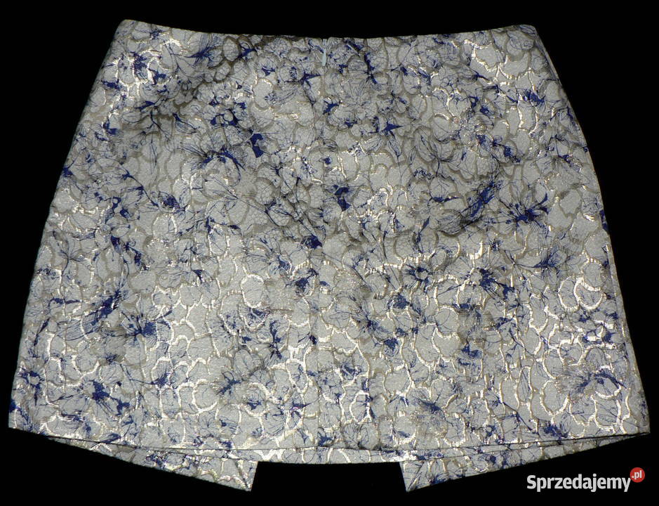 River Island świąteczna piękna spódniczka 38 kolorowy Łódź