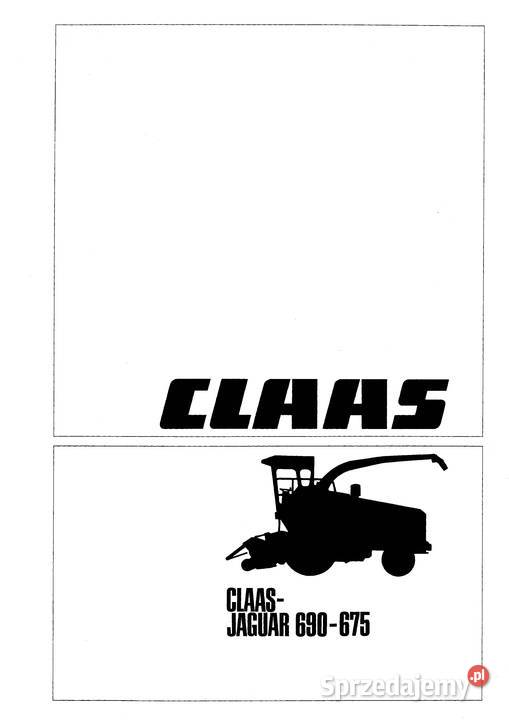Claas Quadrant Instrukcja obsługi katalog części Szamotuły