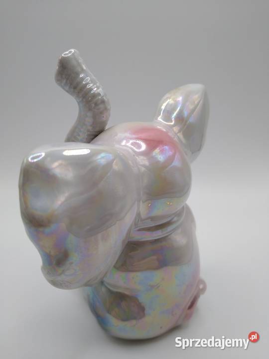 Słoń Słonik Figurka Ceramiczna Ceramics Gdańsk sprzedam