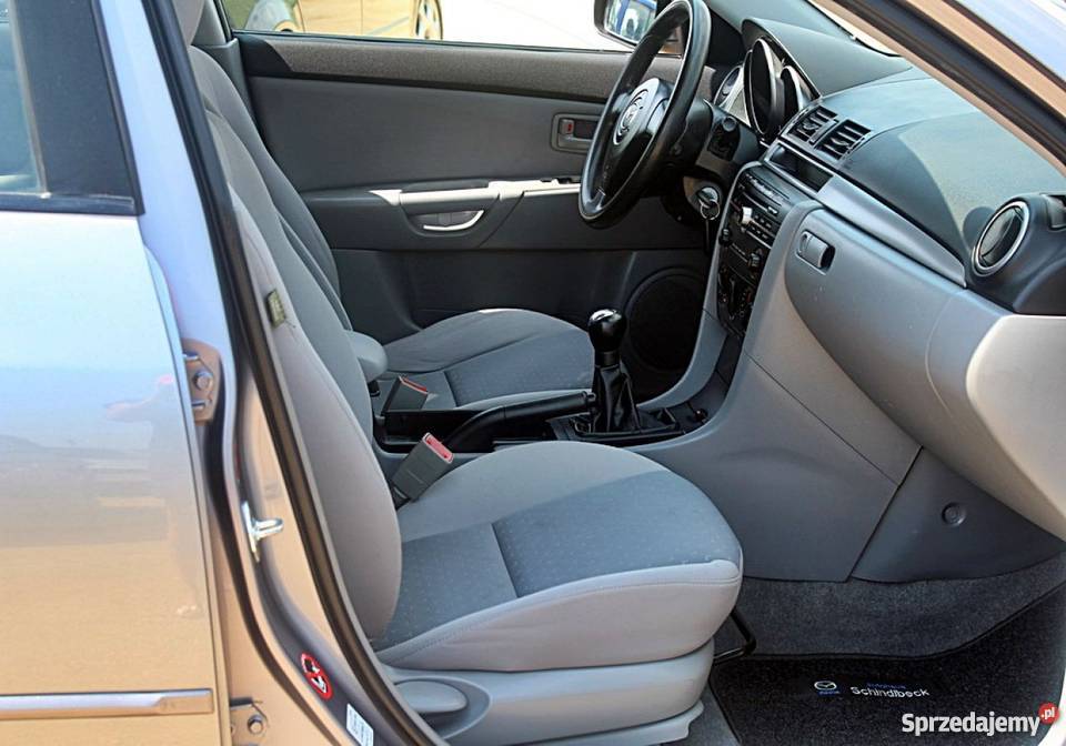 Mazda 3 szary szary Strzegom