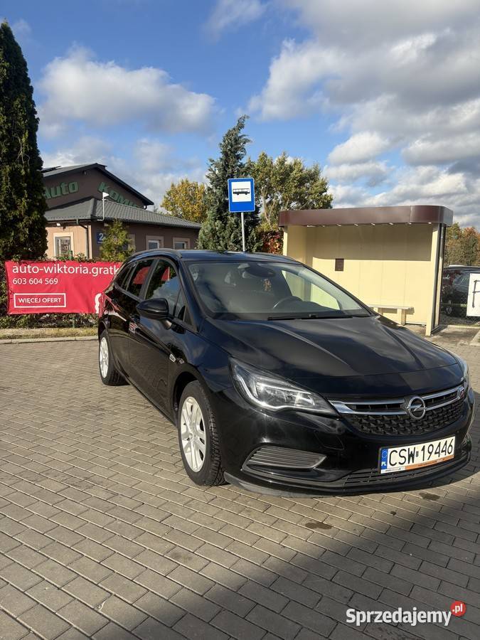 Opel Astra K 16 cdti sprowadzona zarejestrowana klimatyzacja Dolna Grupa