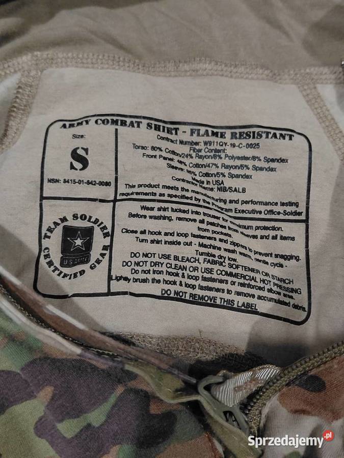 Army Combat shirt multicam ocp typ II small dolnośląskie Wrocław