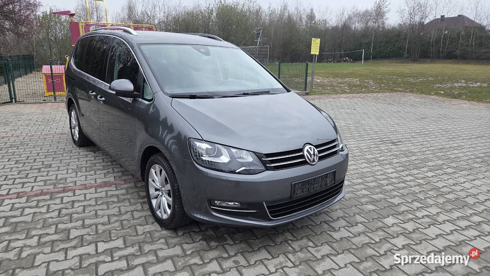 VW Sharan Automat DSG Salon Polska Super Stan poduszka powietrzna Gdów
