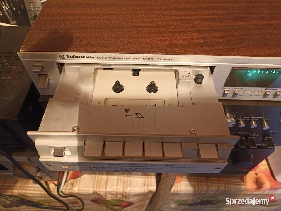 Deck magnetofon szuflada Radiotechnika M201 sprzedam