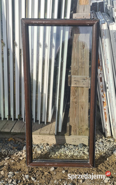 OKNA KacprzaK Witryna 61x126 FIX Używany Orzech lubelskie Lublin sprzedam