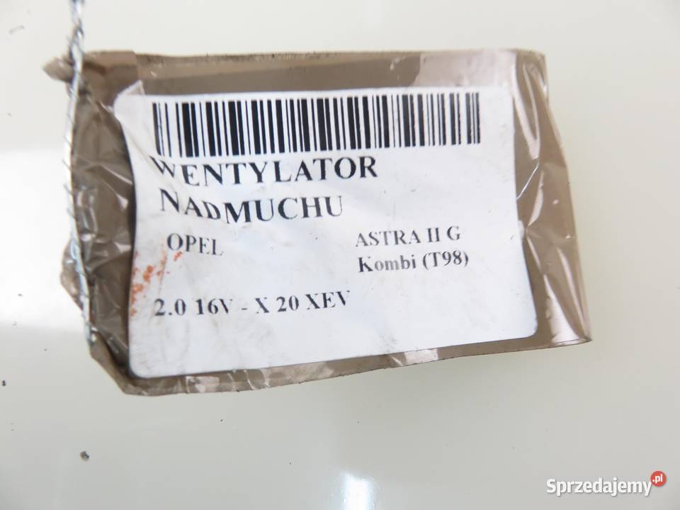 DMUCHAWA OPEL ASTRA II G Kombi T98 9000348 sprzedam