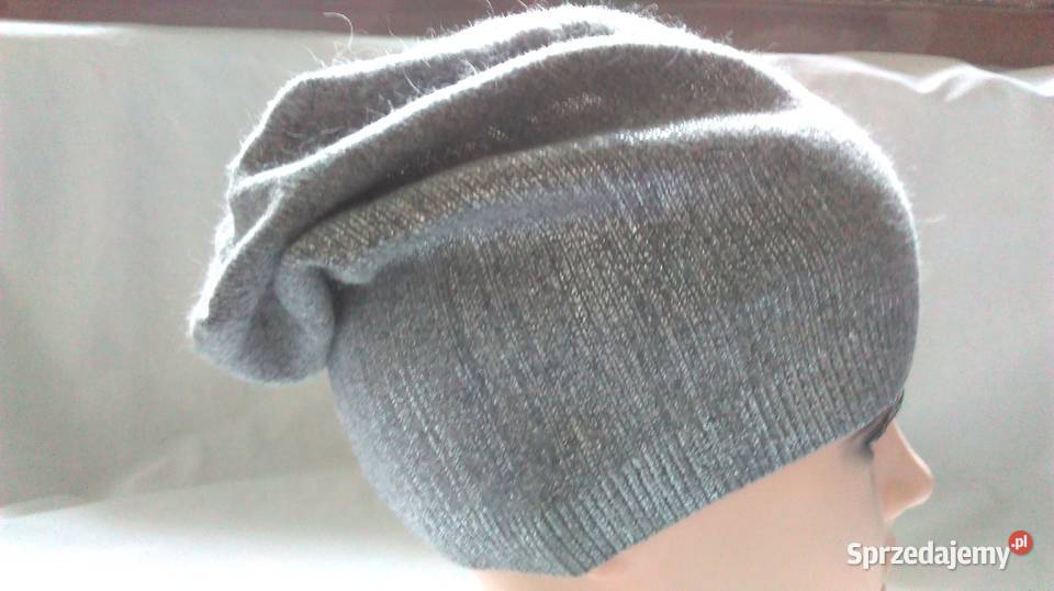 Czapka srebrna Damska r LXL Elegancka gat I NOWA podlaskie Białystok