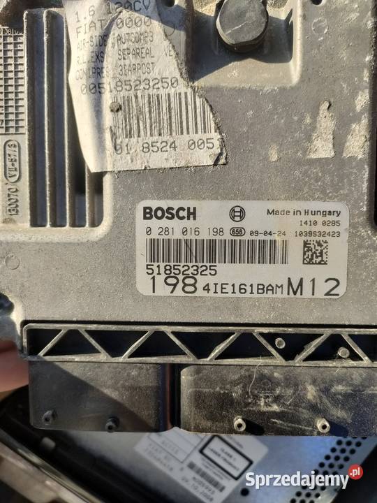 Sterownik Komputer ECU Fiat BRAVO 16 MULTIJET Gdynia