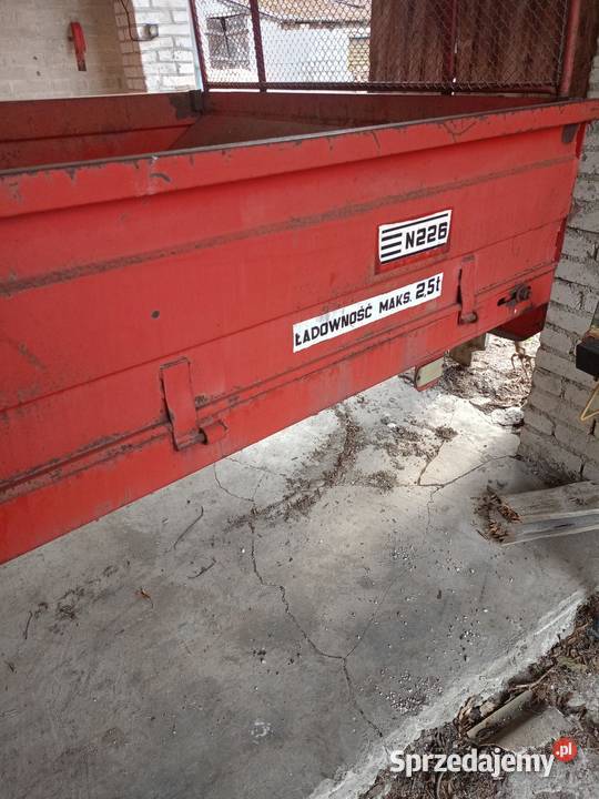 Rozrzutnik obornika warfama 25t lubelskie Kąkolewnica
