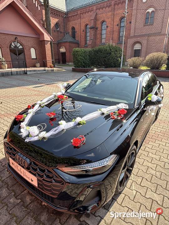 Auto Audi A5 do ślubu samochód do ślubu wesela Sosnowiec