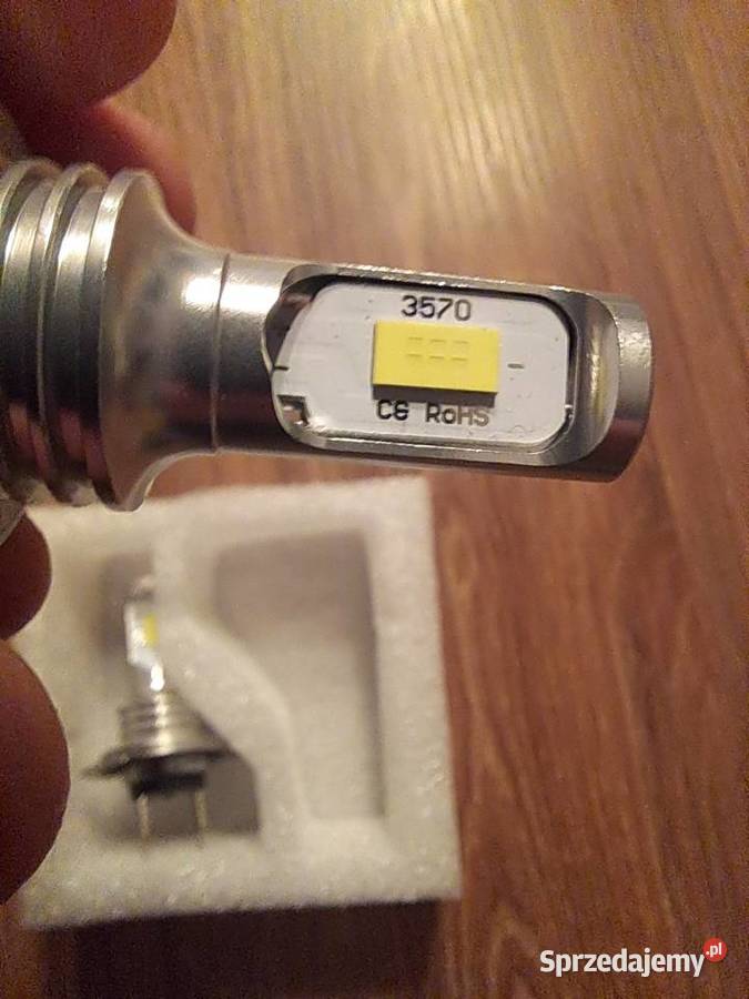 2 nowe żarówki LED H7 Żarówki samochodowe Sandomierz sprzedam