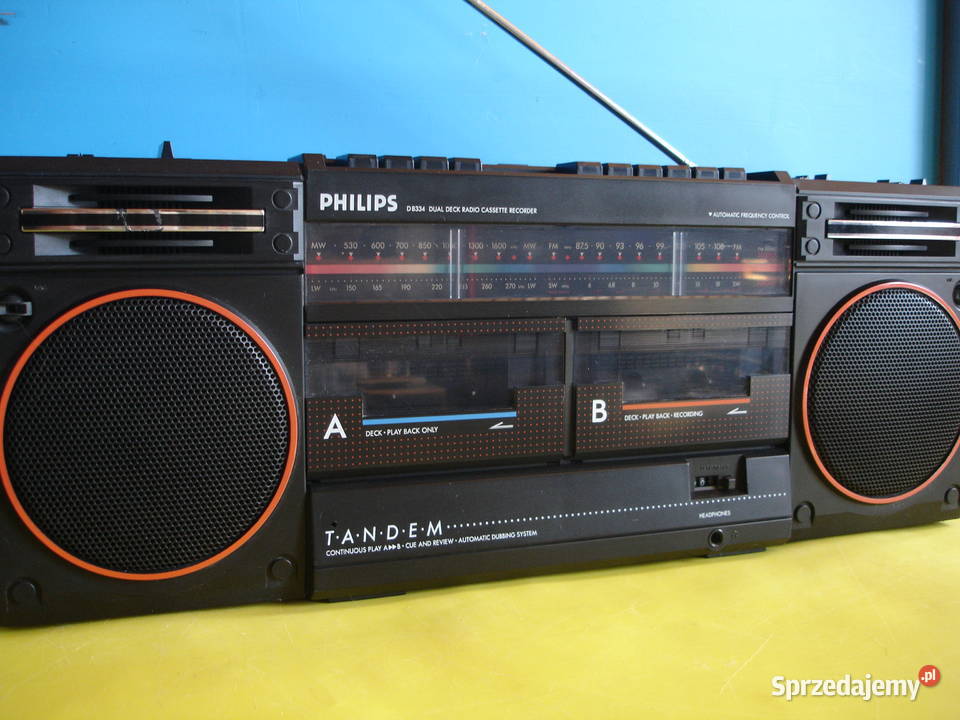 Radiomagnetofon PHILIPS D8334 lubuskie Zielona Góra