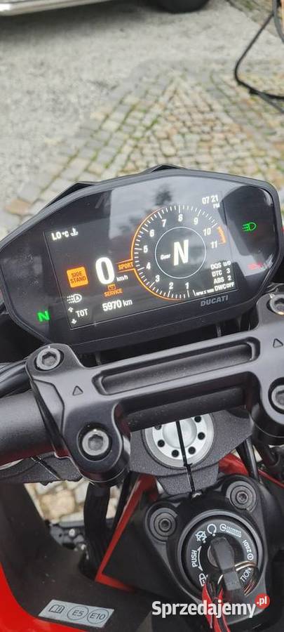 DUCATI HYPERMOTORAD 950 SALON POLSKA 505053626 śląskie Tarnowskie Góry sprzedam