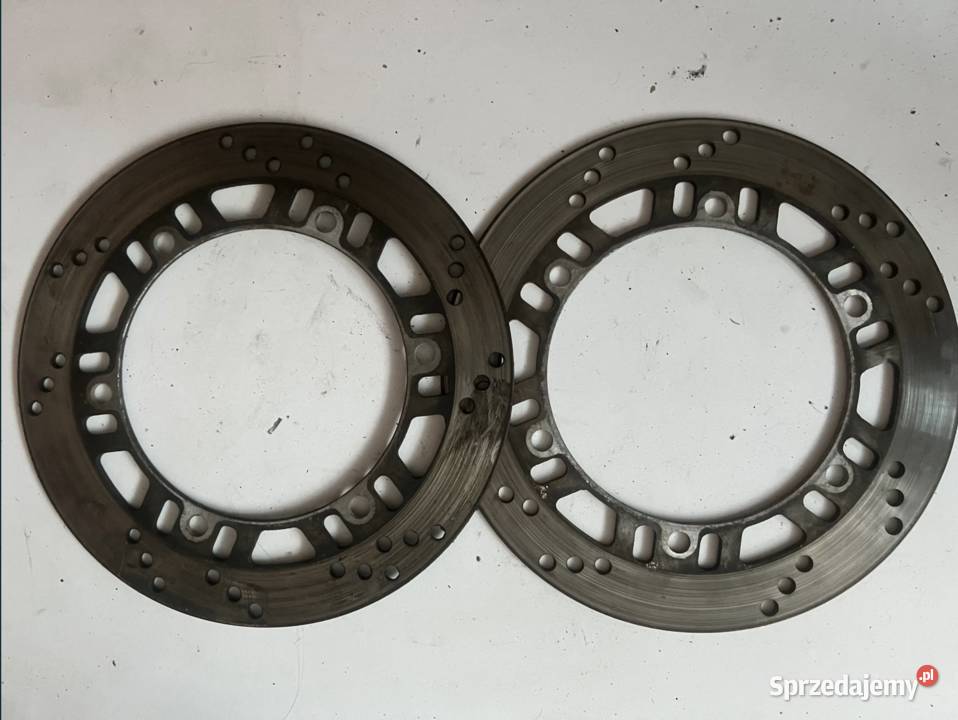 Tarcza hamulcowa przód Komplet Kawasaki GPX 600 Ostrzeszów sprzedam