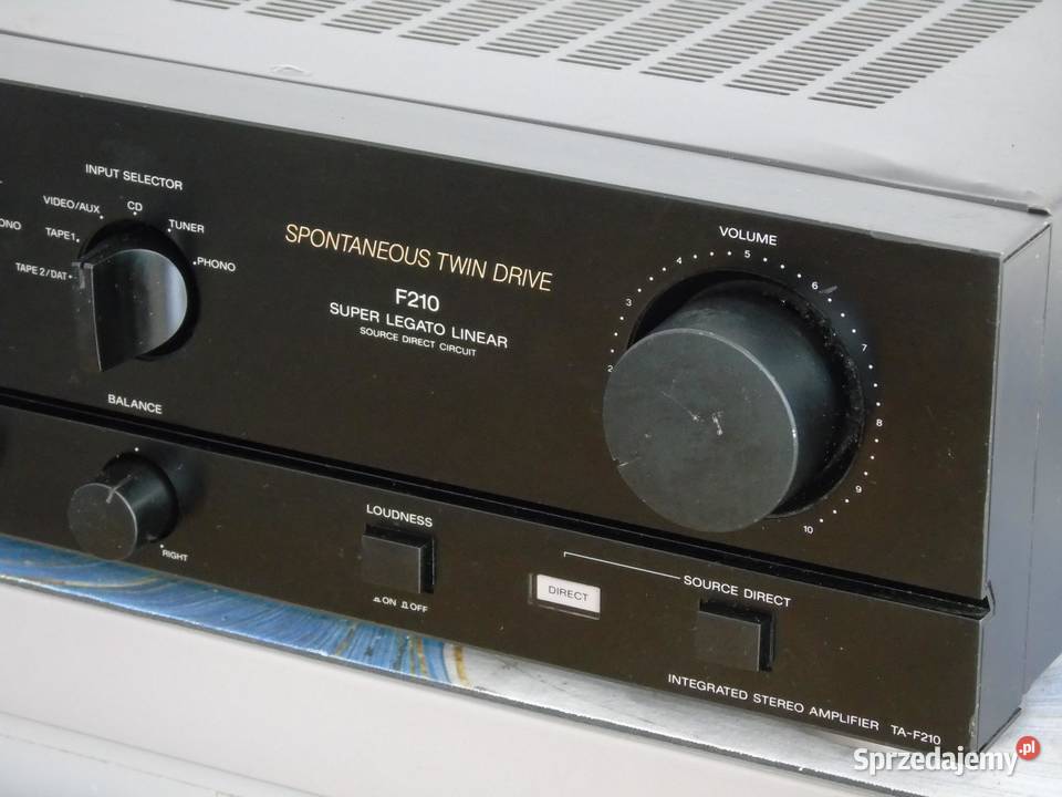 Wzmacniacz Sony TAF210 sprawny i mocny DOSTAWA podkarpackie Jasło