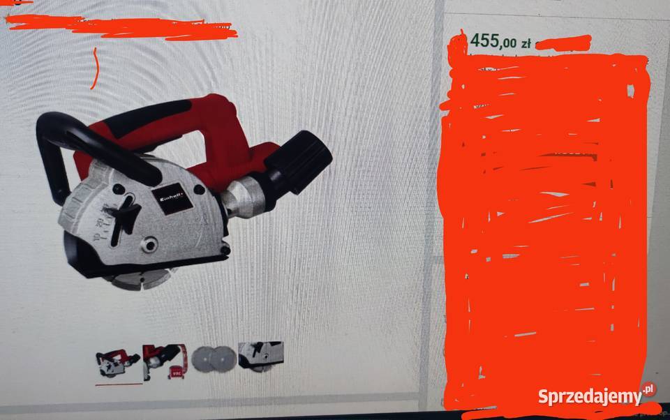 Bruzdownica frezarka Einhell TcMA 1300 Zduńska Wola