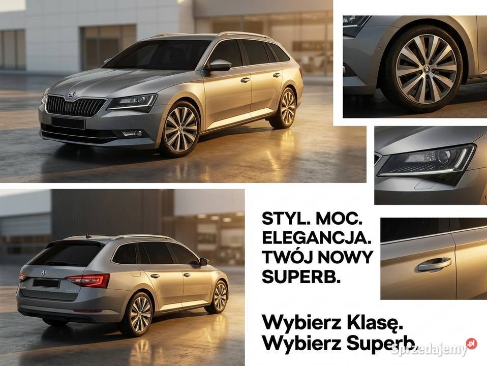 Skoda Superb III STYL doinwestowana Świdnik