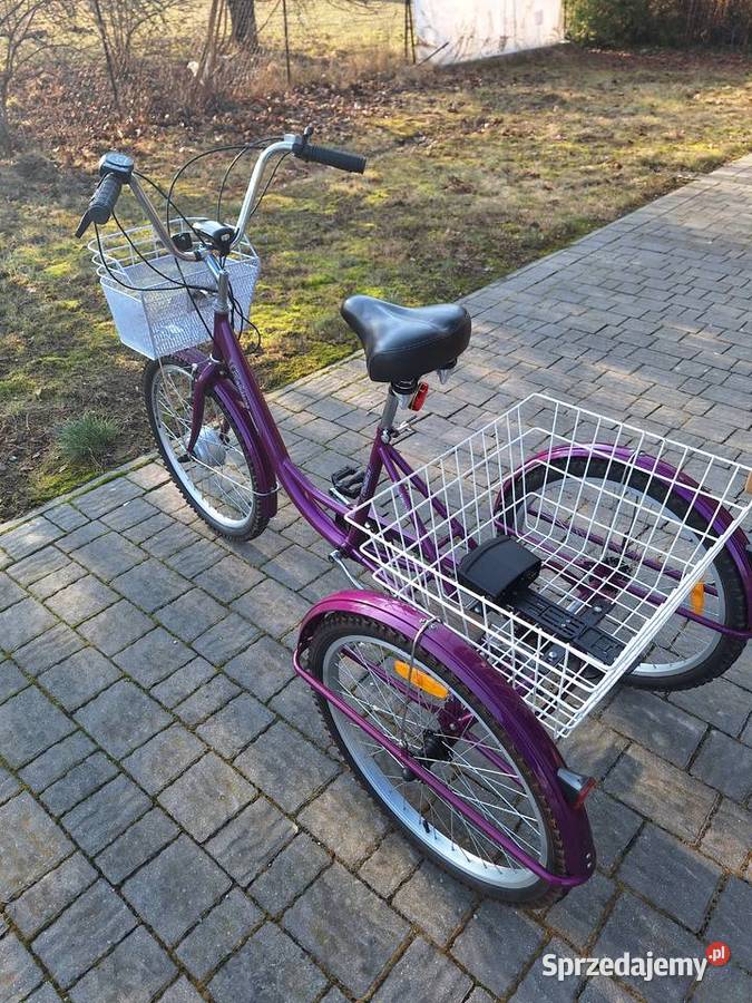 Rower elektryczny trójkołowy Rehtime Lublin