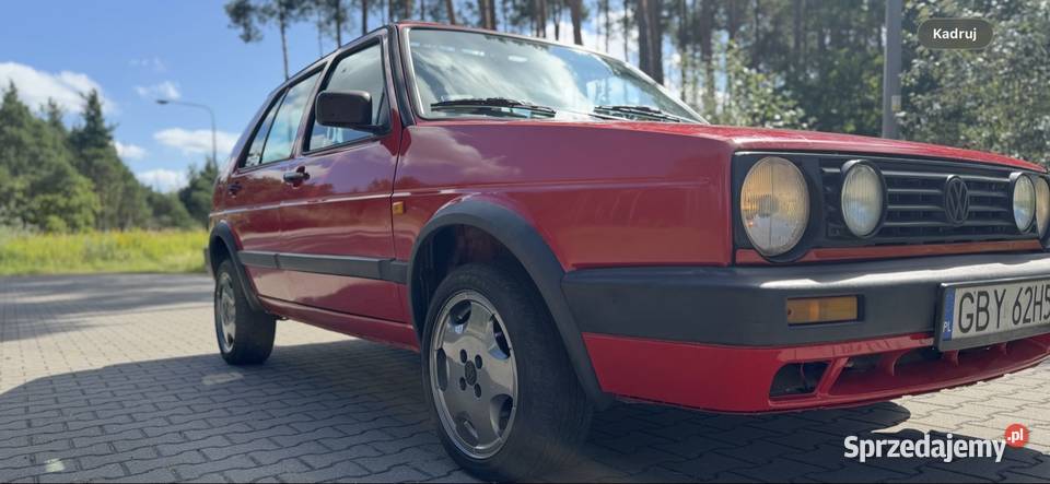 VW Golf II GL 1990 16 td Nowa Podłoga i Progi manualna kujawsko-pomorskie Świecie