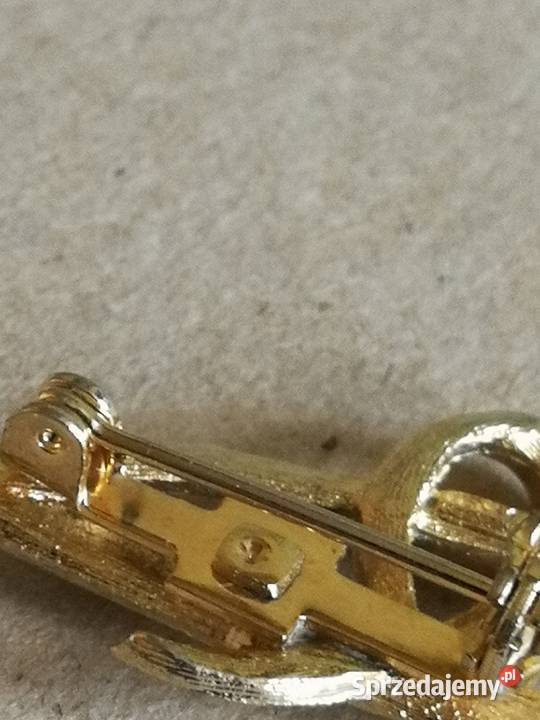 Broszka vintage MAMSELLE litera A USA lata 6070 zachodniopomorskie