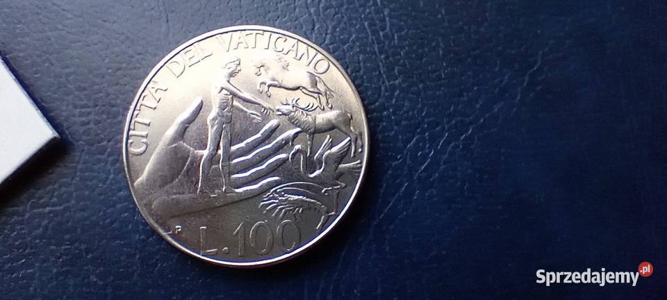 Stare monety 100 lir 1988 Watykan Lesko sprzedam