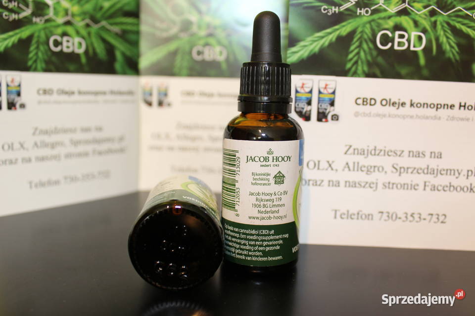 Jacob Hooy CBD Olej konopny 10 30ml łódzkie Łódź sprzedam