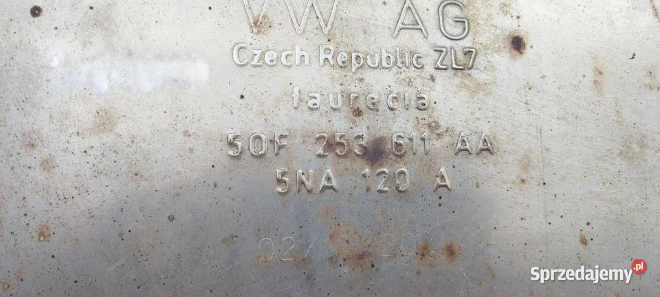 VW TIGUAN WYDECH TŁUMIK 20 TDI 5QF253611AA