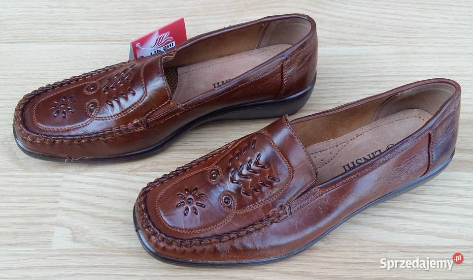 Półbuty damskie LINSHI BROWN 38