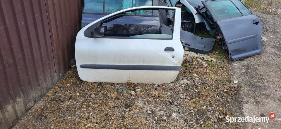 Peugeot 206 przed FL Zderzak Maska Pas przód z Żabno