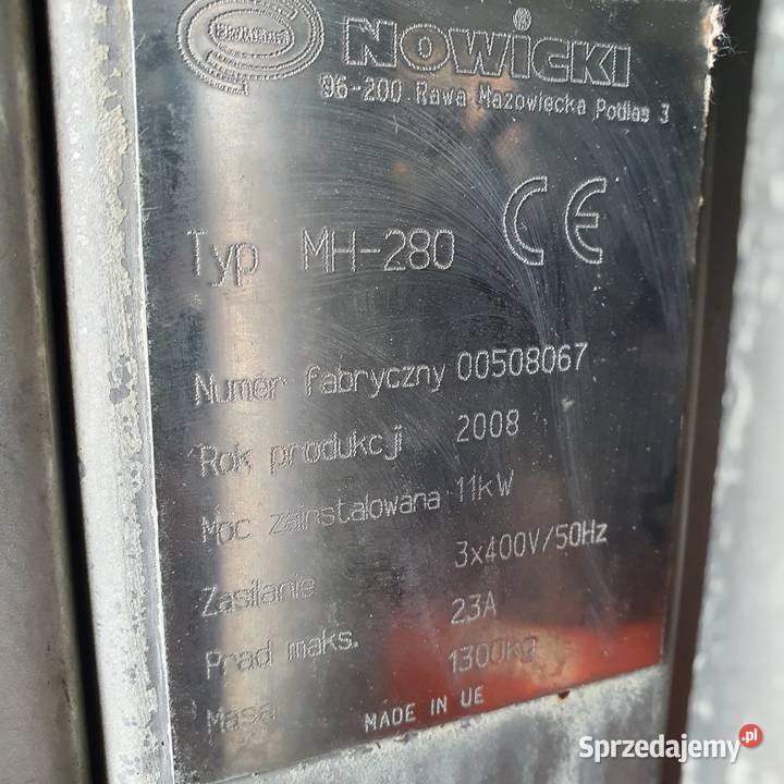 Nastrzykiwarka Nowicki MH280 Dobieszowice sprzedam