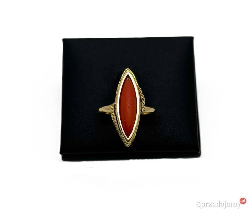 Złoty Pierścionek pr 585 314g R16 Elbląg