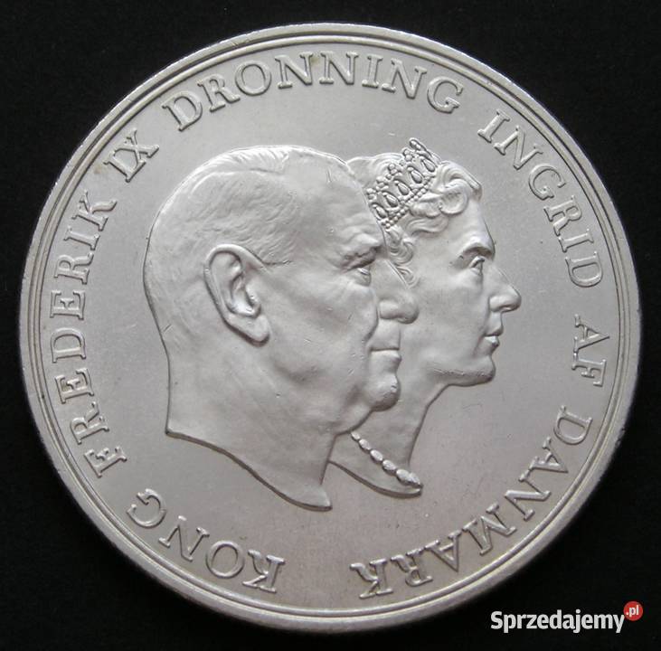 DANIA 5 KORON 1960 SREBRO Łódź sprzedam