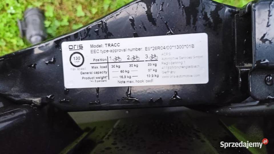 Bagażnik hak Toyota Oris Tracc 60 składany st