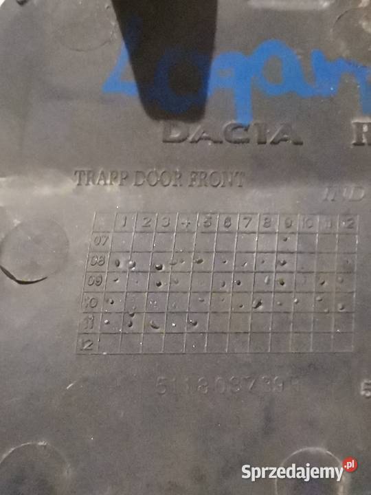 DACIA LOGAN ZAŚLEPKA HAKA ZDERZAKA PRZÓD Międzychód