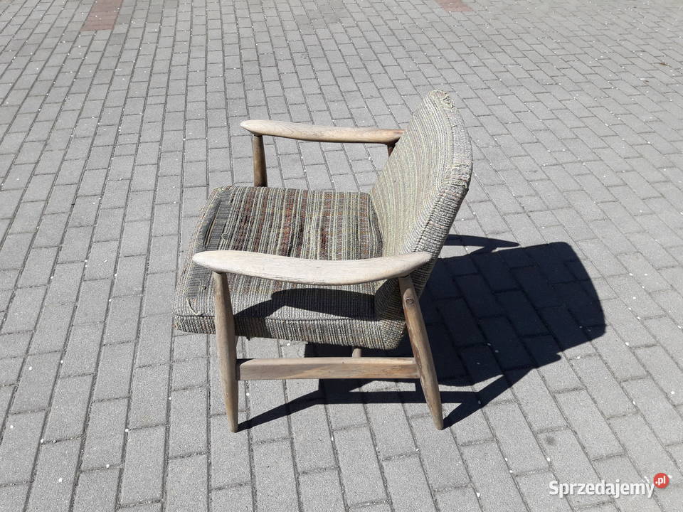Fotel PRL GFM 87 Kędziorek lata 60 70 wysyłka 60 Gdynia sprzedam