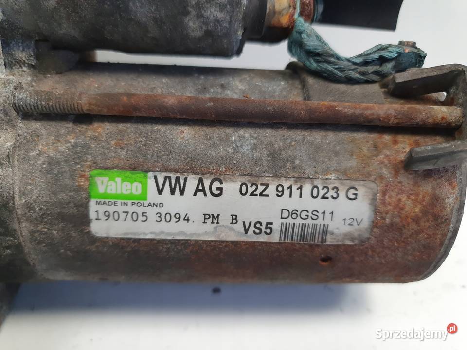 ROZRUSZNIK Audi A3 II 8P 20 TFSI ROZRUSZNIK Chełm
