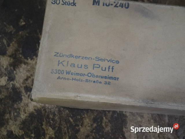 świece ISOLATOR mz AWO IFA Simson 18 org DDR Żary