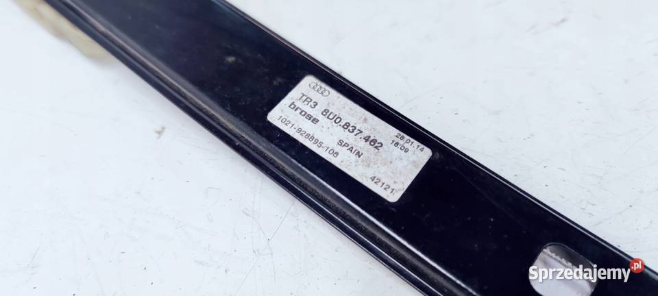 MECHANIZM SZYBY PRAWY PRZÓD AUDI Q3 8U0837462 śląskie Przystajń
