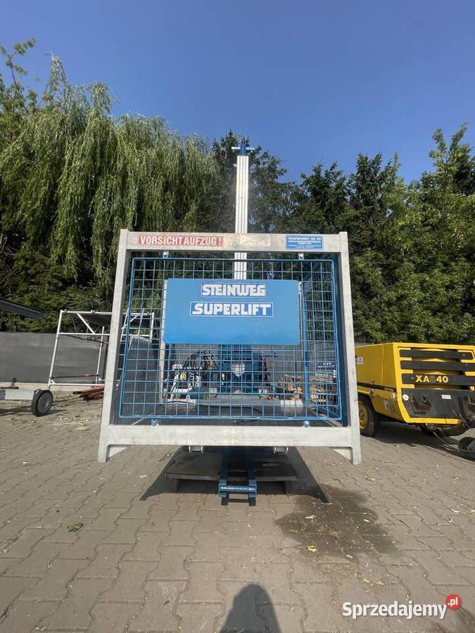 Winda budowlana wyciąg Steinweg Superlift 200 nie Ślesin
