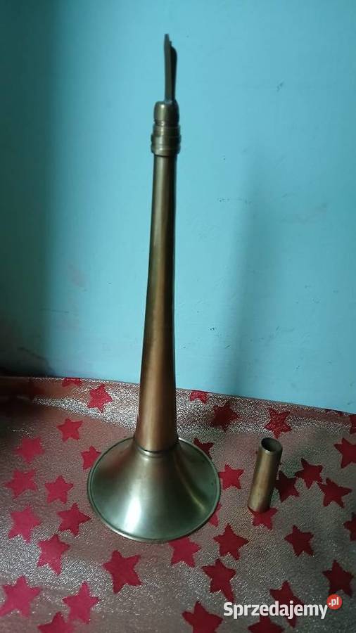 Stare mosiężne trąbki Sygnałowa małopolskie Kraków