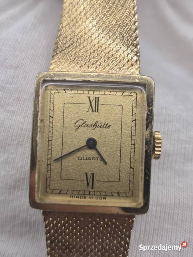 Damski zegarek Glashtte quartz Chorzów