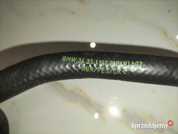 Zawór zwrotny serwa hamulcowego z przewodem Przewody hamulcowe śląskie Poręba