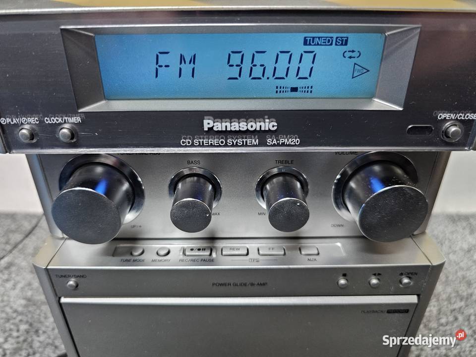 Wieża stereo Panasonic SAPM20 wysyłka Kraków
